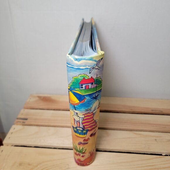 Crystal Beach Texas Vacation 4x6 Photo Album w/ Memo Area + Disc Holder - Picture 3 of 6